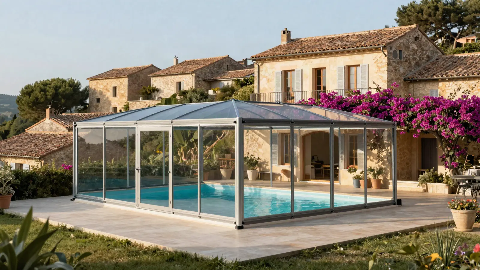 piscine à Grimaud