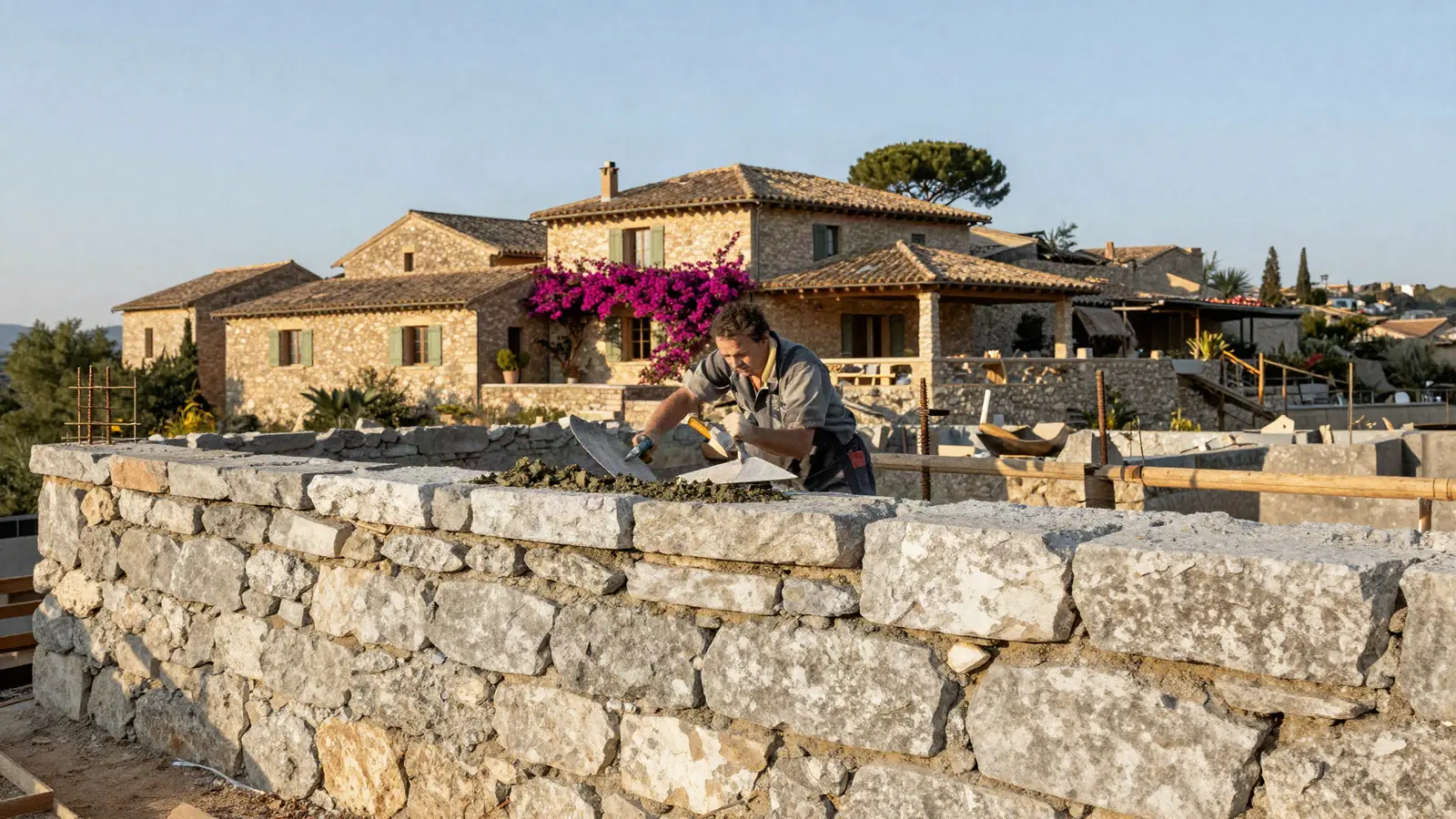 gros œuvre à Grimaud