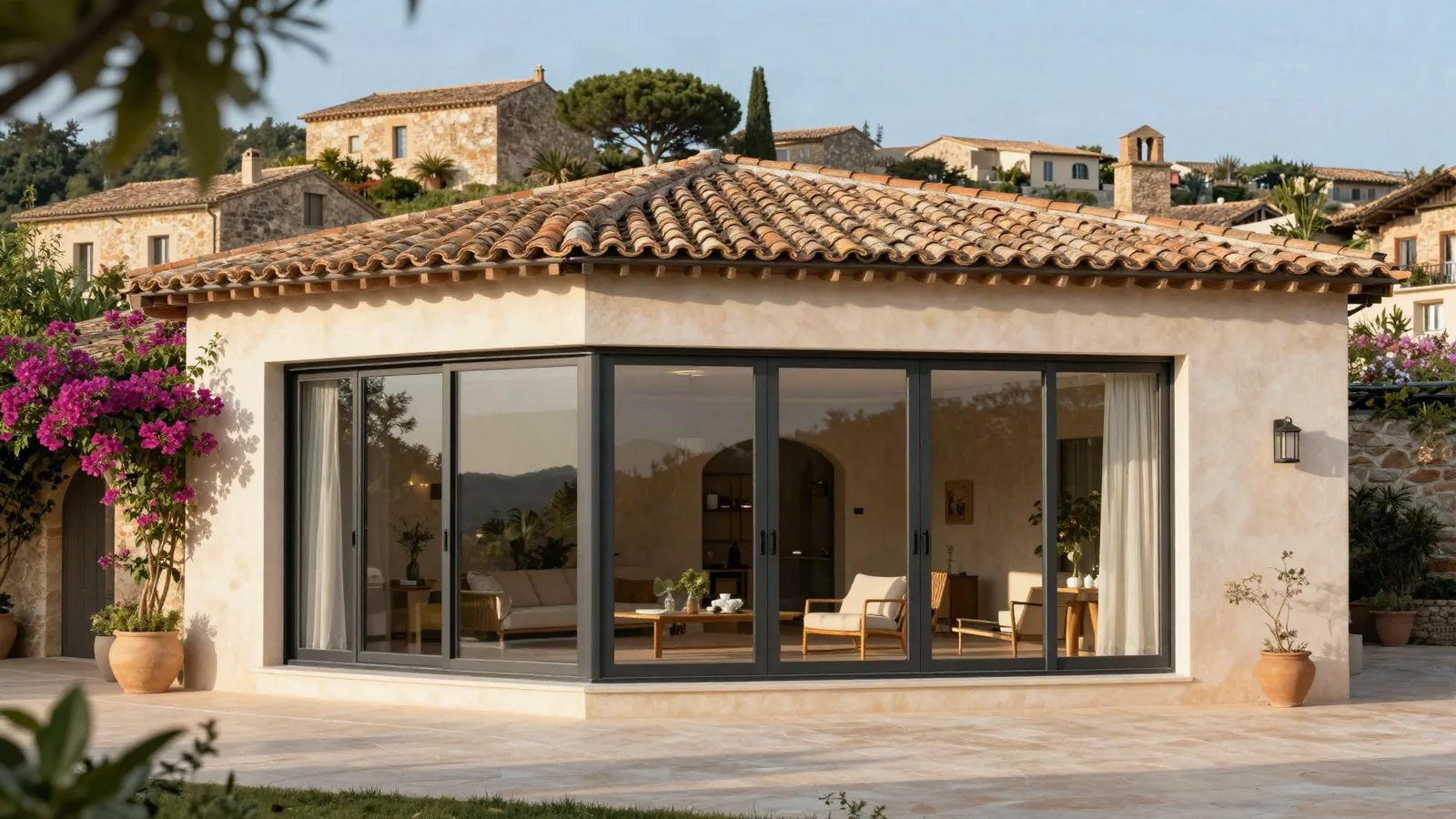 Façade & menuiseries à Grimaud