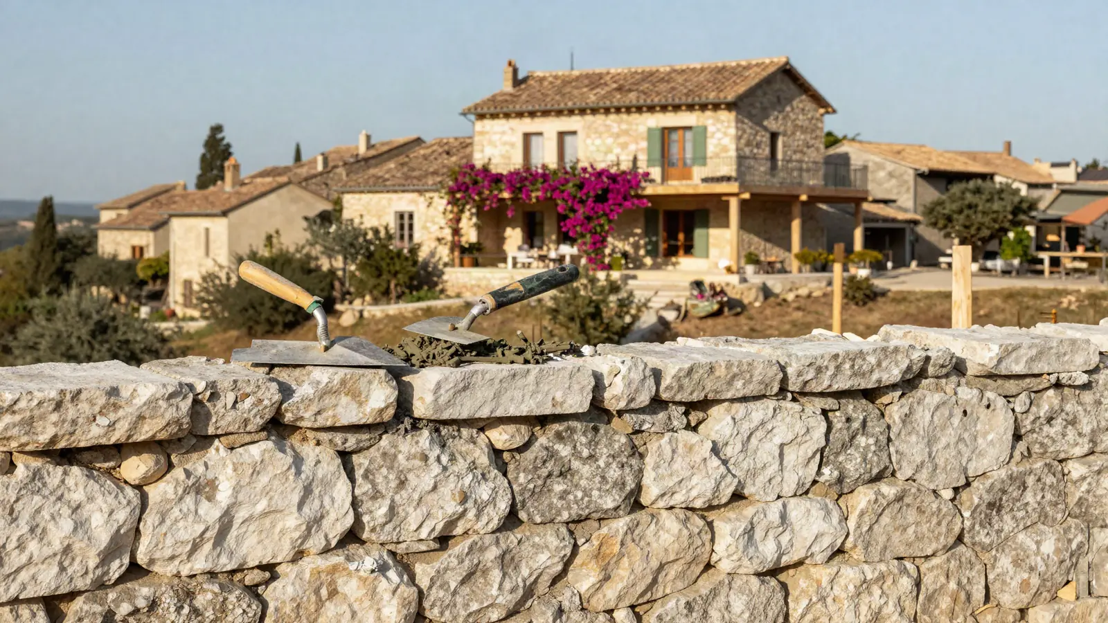 gros œuvre à Grimaud