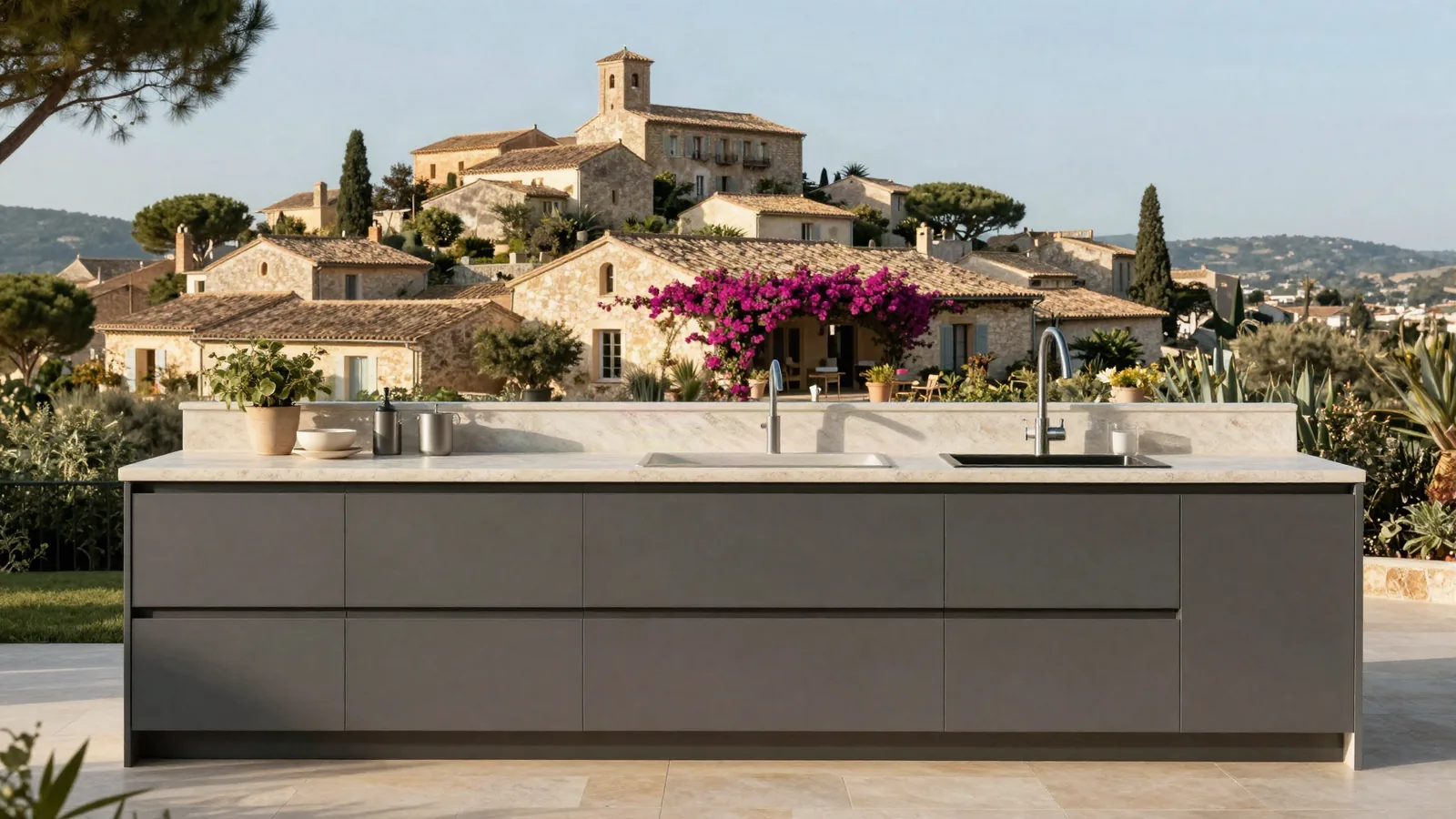 plâtrerie à Grimaud