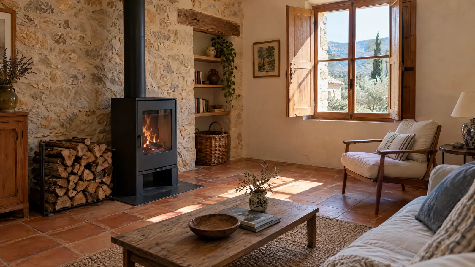 Poêle à bois ou granulés à Grimaud : lequel choisir pour votre maison